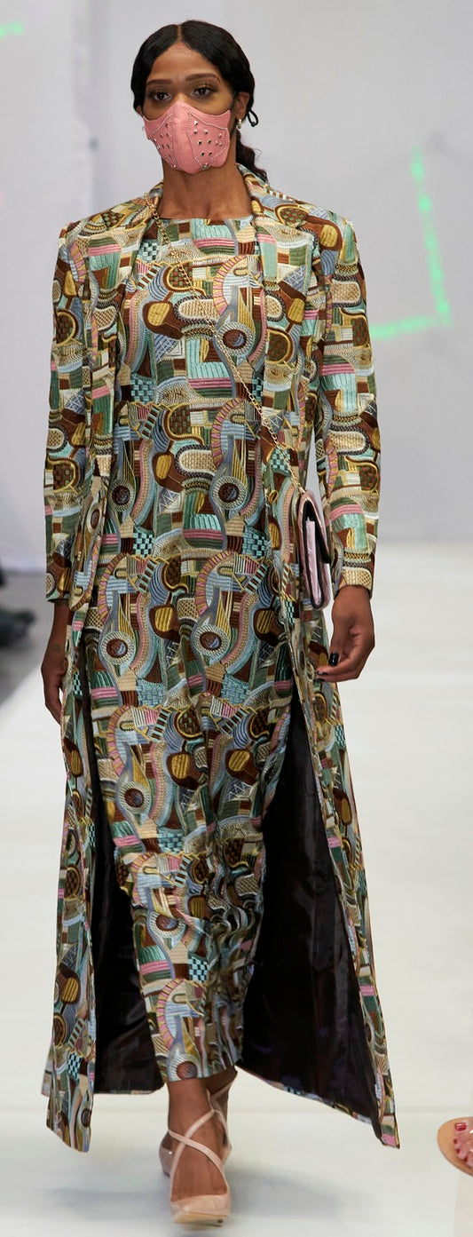 Trench Coat & Dress image 1