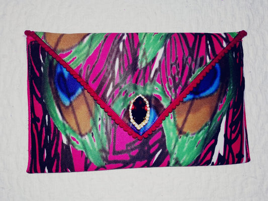 Faux Leather Clutch image 1