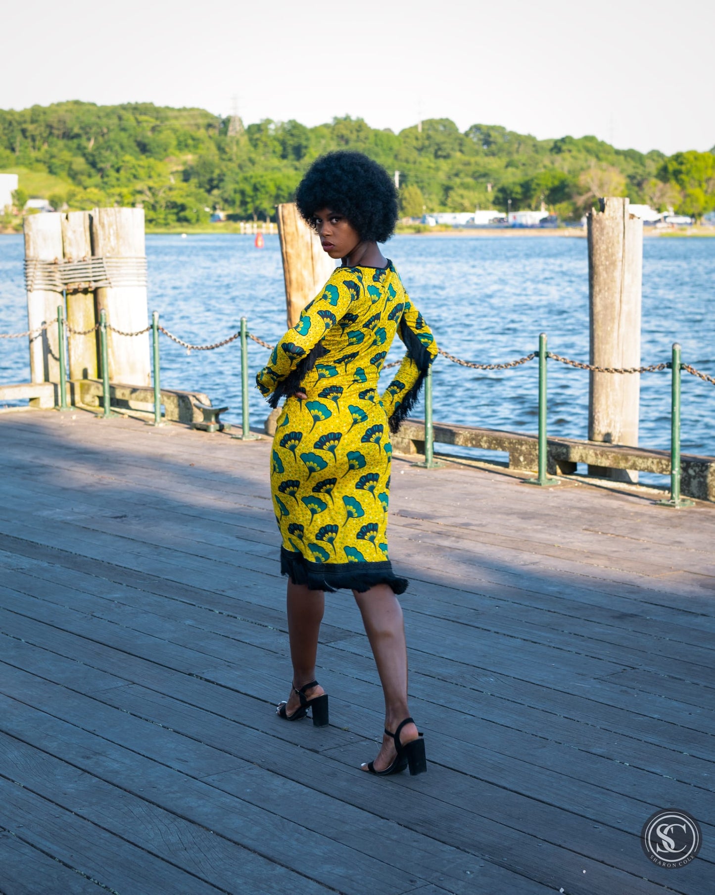 Ethnic Print Dress (3 options) image 9