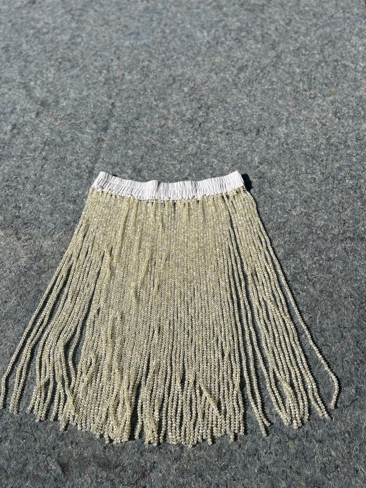 Beaded Skirt Cover-Up | Sharon Cole Designs