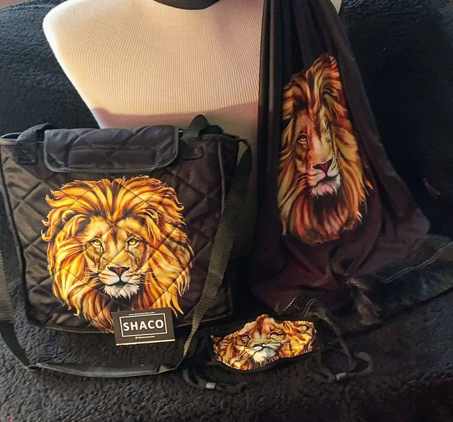 Lion Head Tote Bag image 3