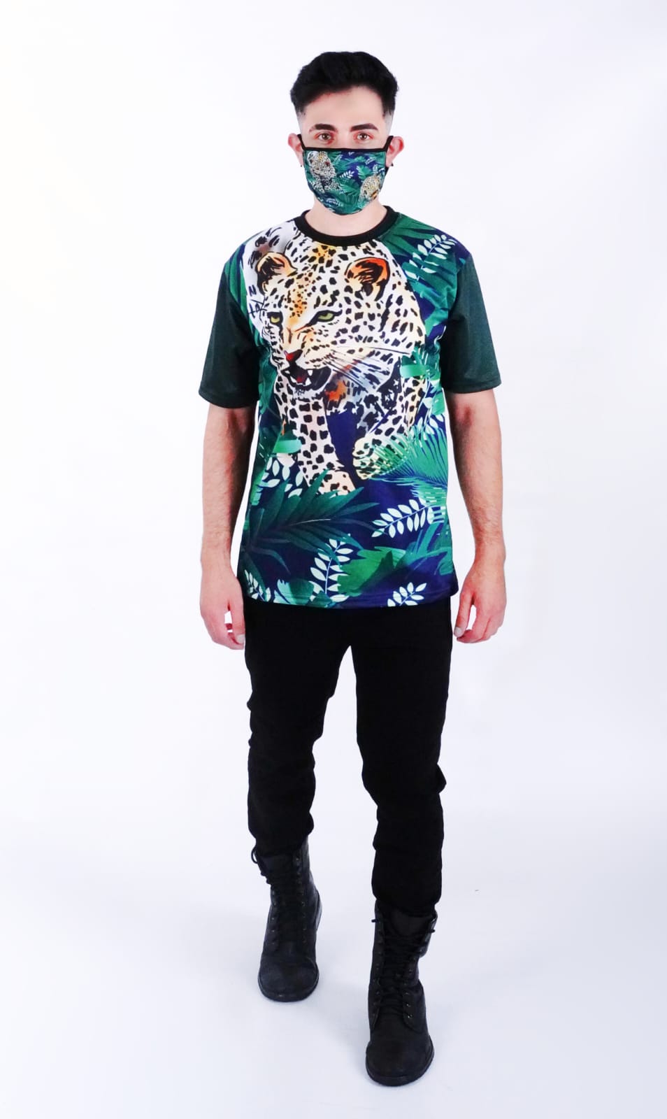 Tiger In The Grass Tee image 0