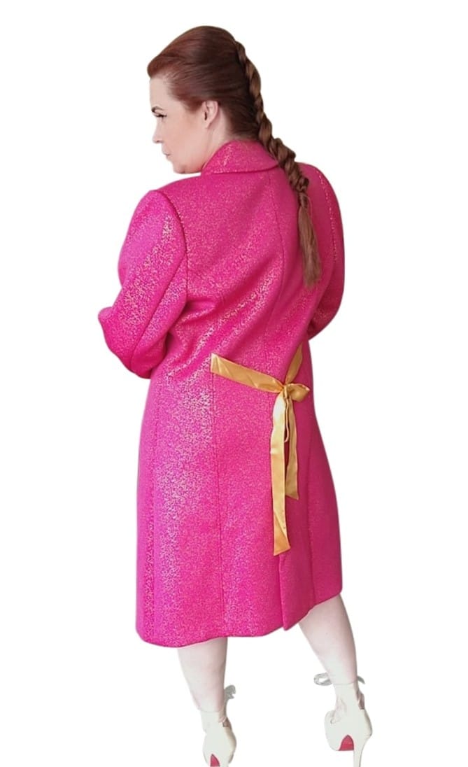 Neoprene Trench Coat image 5