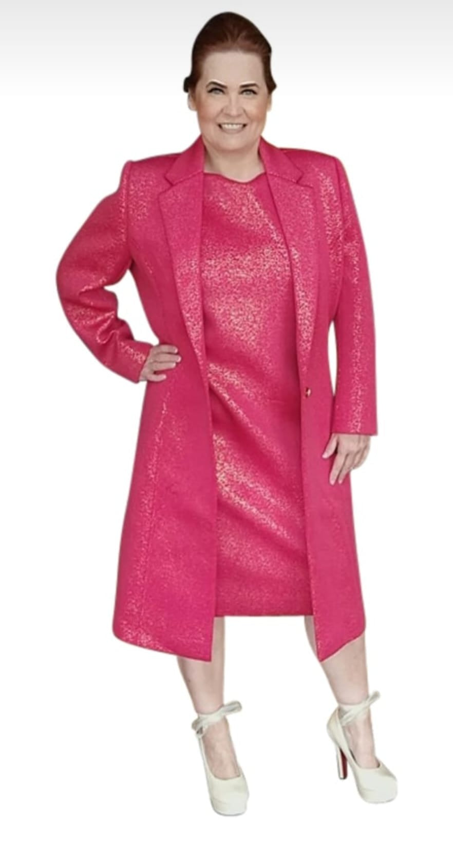 Neoprene Trench Coat image 4