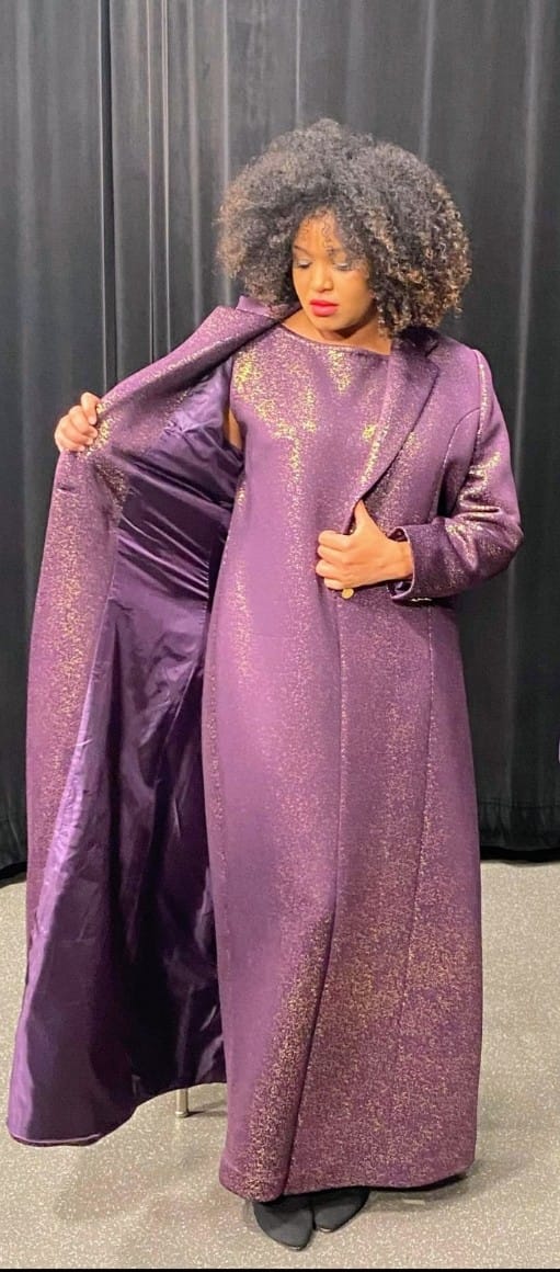 Neoprene Trench Coat image 1