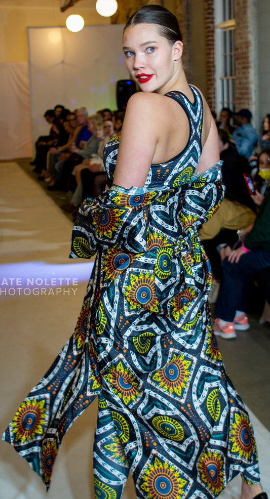 Sumaya-E-Ethnic Geometric Print image 1