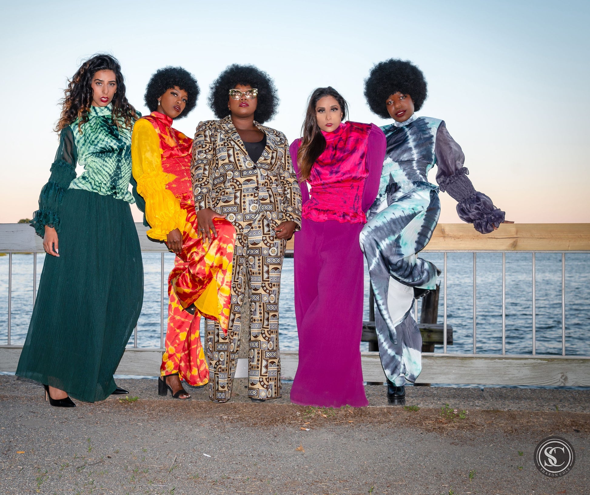 Luna-B, 2-Piece Blouse+Pleated Palazzo image 5