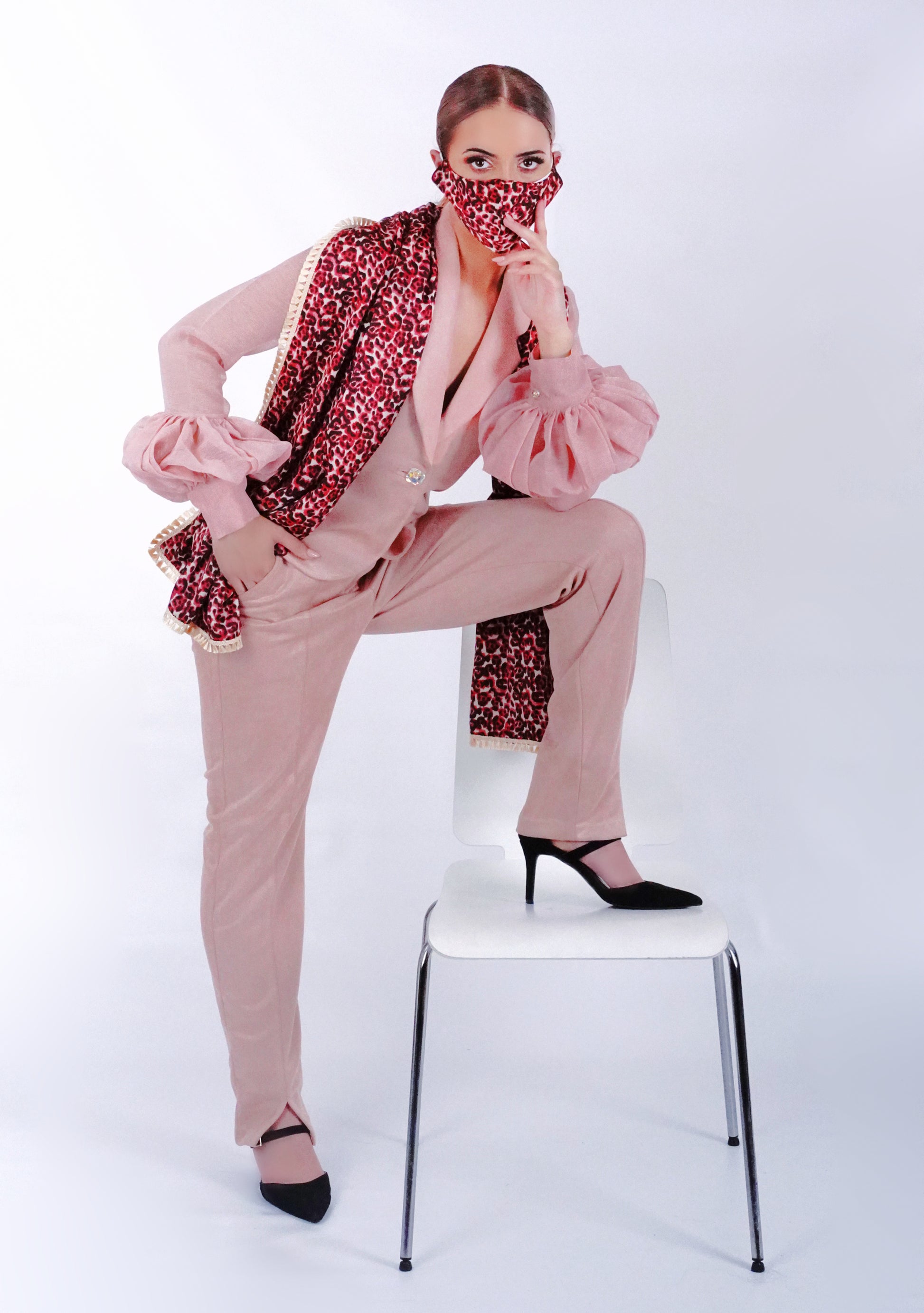 Girlfriend - Puff Sleeve Suit image 2