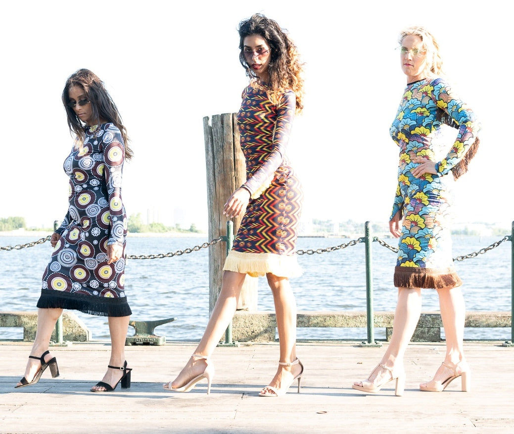 Ethnic Print Dress (3 options) image 0