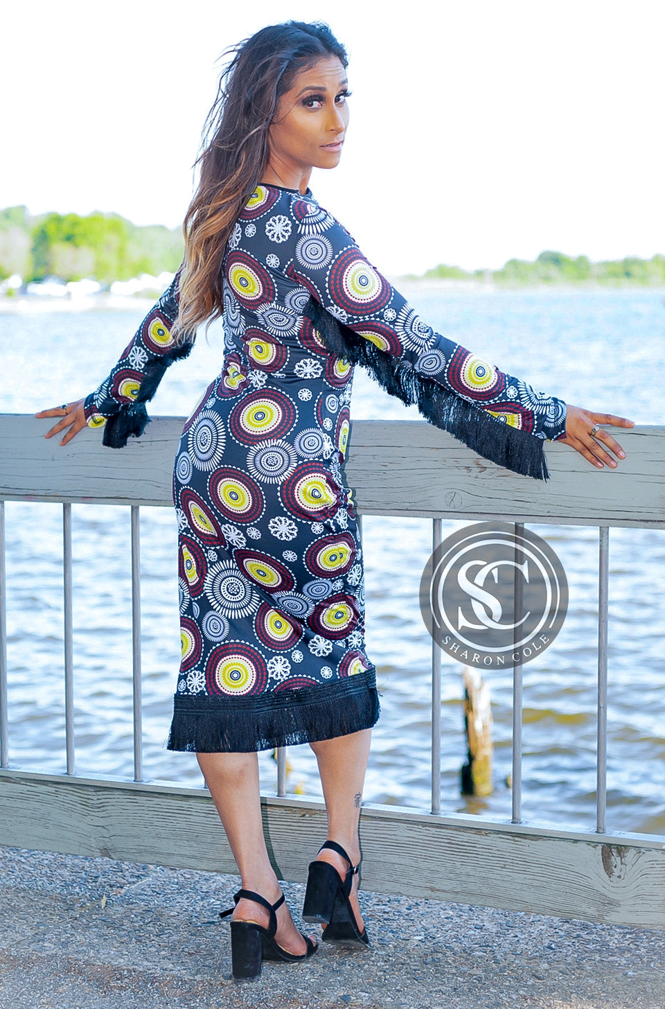 Ethnic Print Dress (3 options) image 2