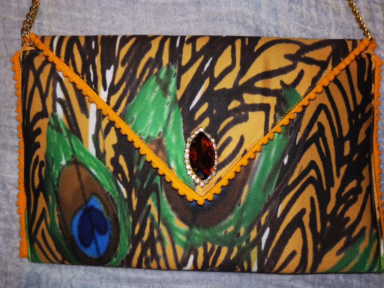 Faux Leather Clutch image 2