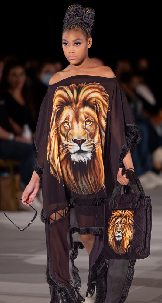 Lion Head Tote Bag image 1