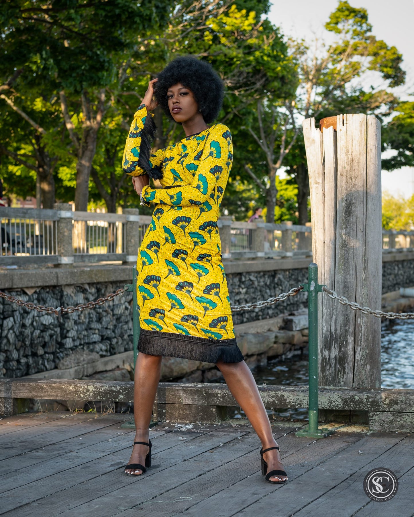 Ethnic Print Dress (3 options) image 8