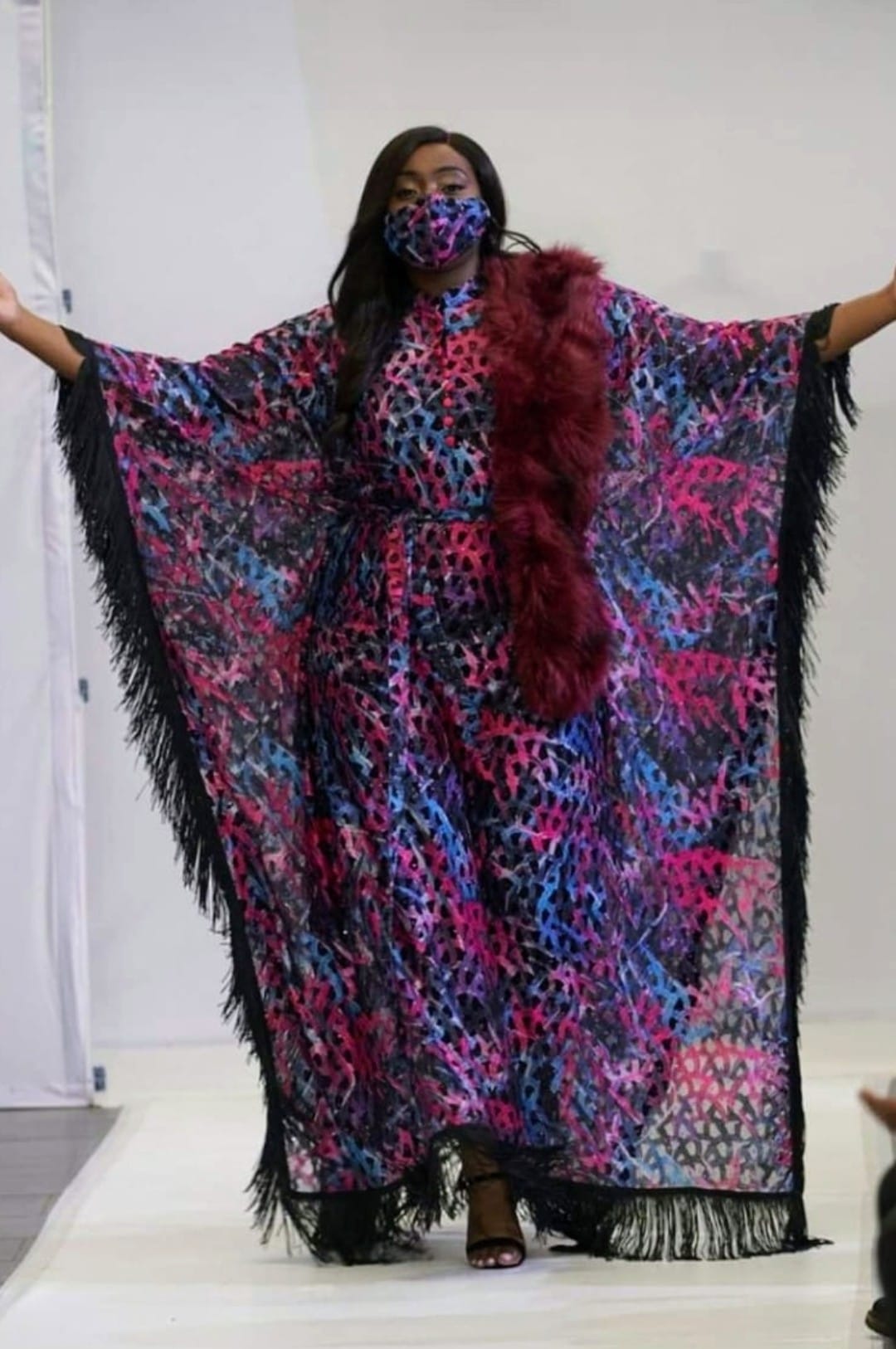 Multi Coloured Caftan image 0