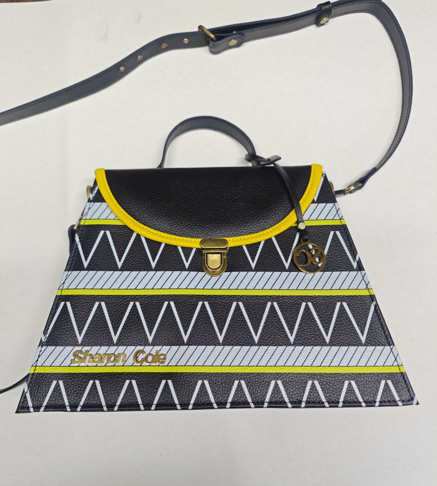 Sharon Cole Genuine Leather Designer Handbags