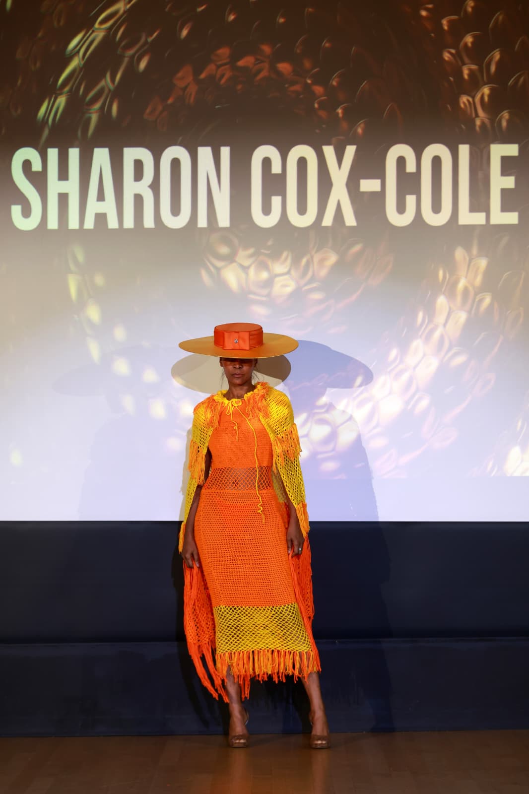 Sharon Cole Bohemian Style Crochet Dress with Matching Coat