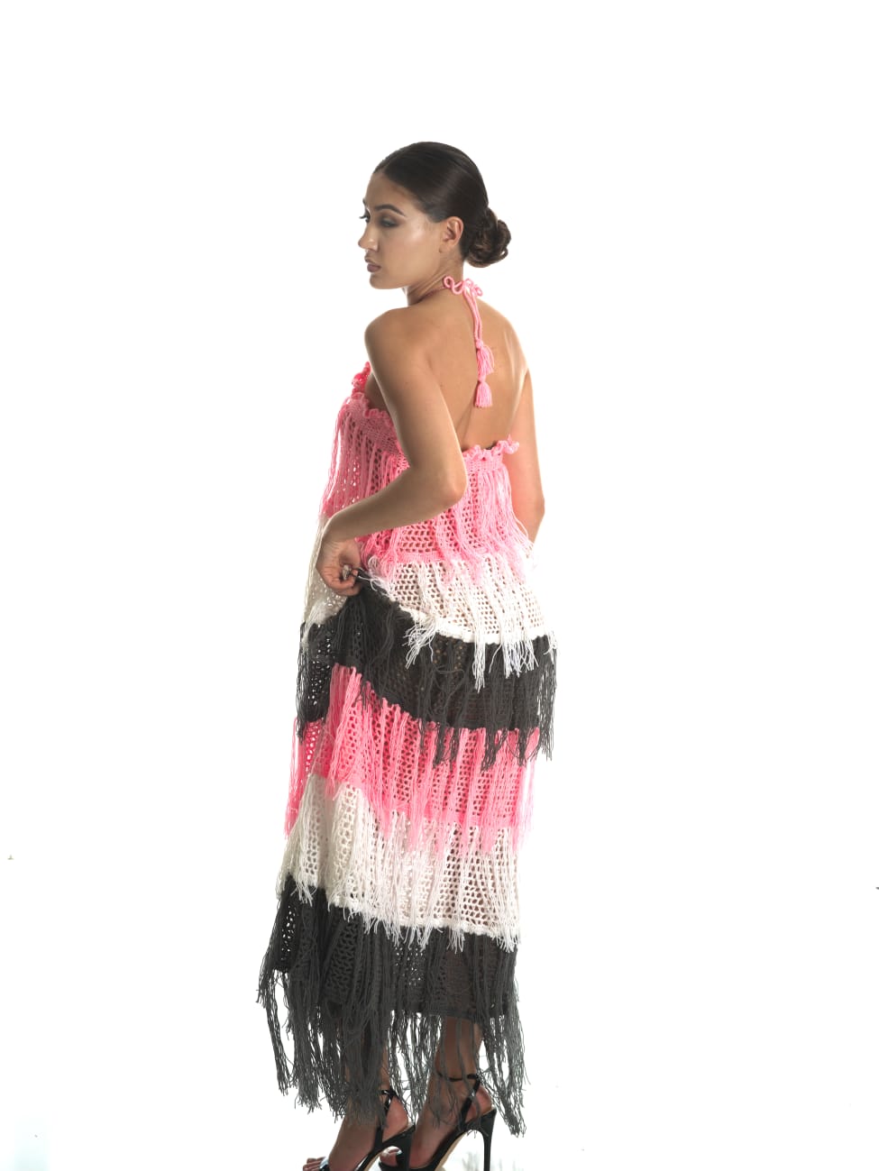 Sunrise Bloom Crochet Maxi Dress | Sharon Cole Designs
