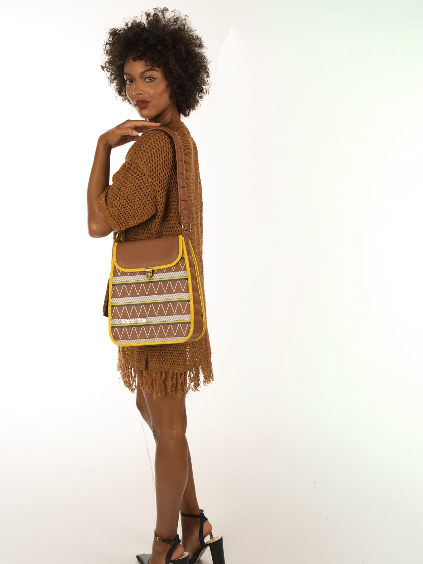 Earthsong Genuine Leather Handbag | Sharon Cole Designs