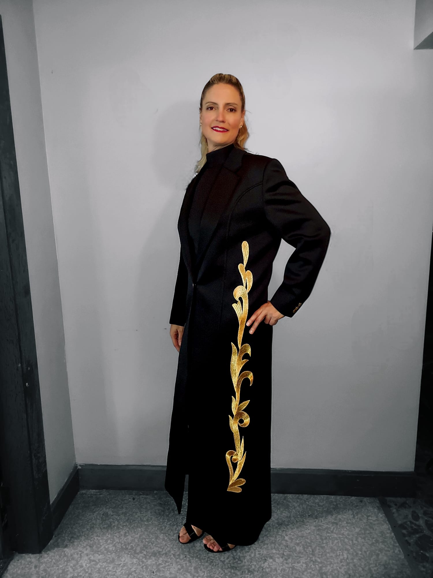 Neoprene Trench Coat image 7