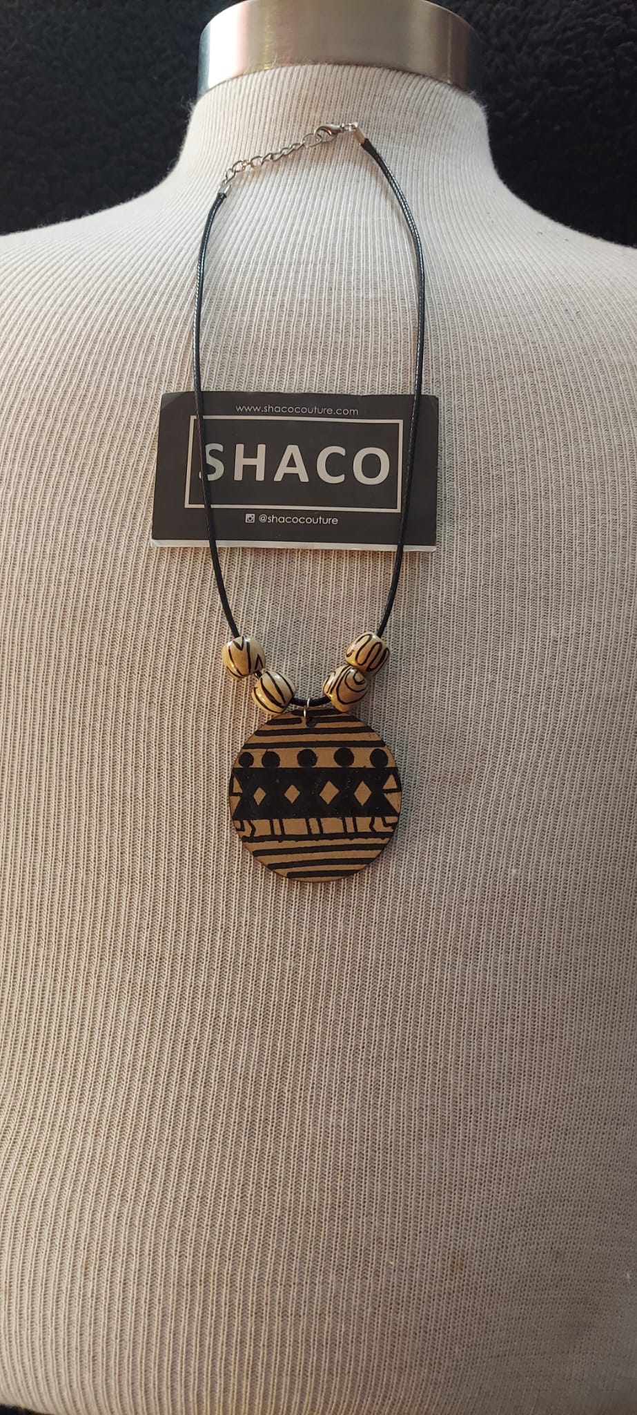 Wooden Art Bead  image 0